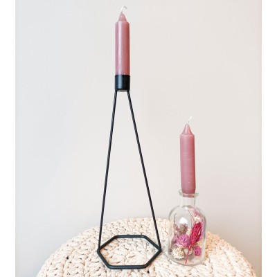 Bougeoir en métal BIKS