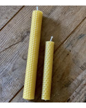 Bougie Pure cire d'abeille 100% Française ALBA - 20 cm