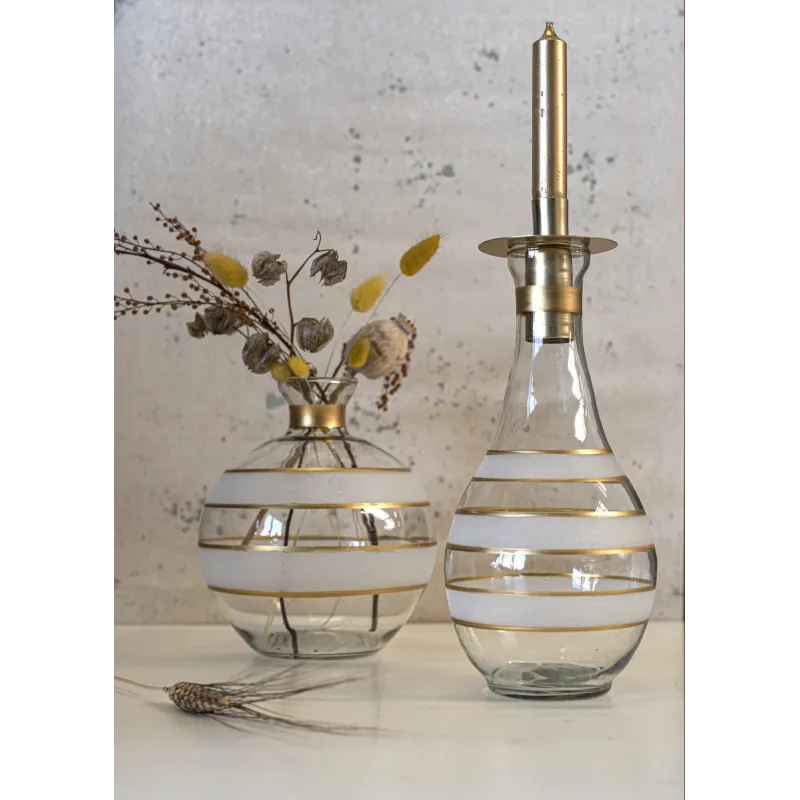 Bougeoir / Vase - moyen format Mistic - Helder