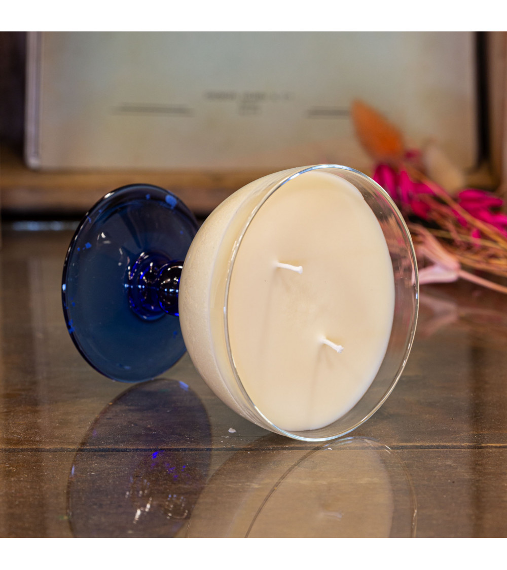 bougie parfumée upcyclée