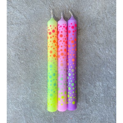 Dip Dye Graphic lights * Dots 402 Ø 2,1 cm - H 21 cm (pack de 3)