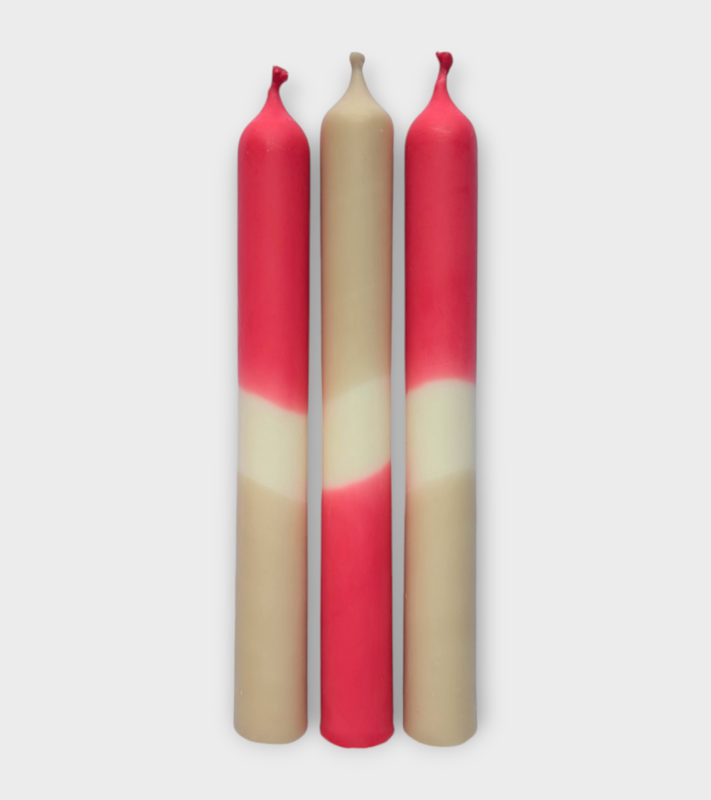 Brun Cendré – Bougies profondes Brun Mocha & Bordeaux