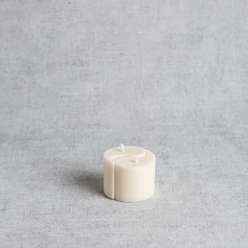 bougie artisanale Yin-Yang Yvelle