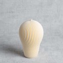 Bougie design naturelle 