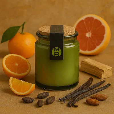 bougie parfumée desert d'Oman