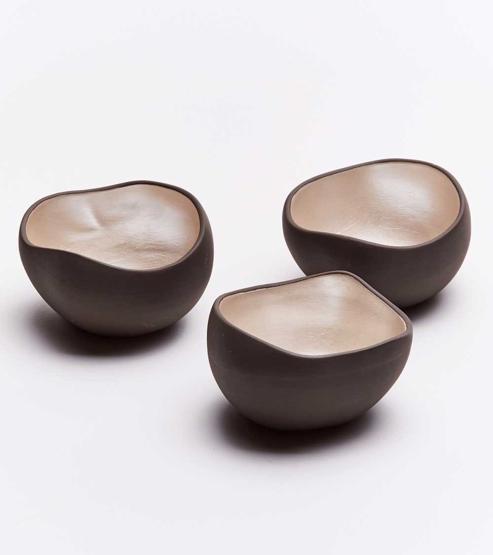 Bougeoirs Pearl (x3)