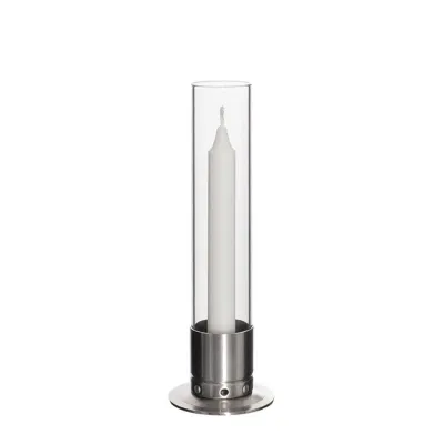 Photophore Kattvik Acier brossé | Maison du bougeoir