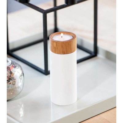 Photophore AKKU Blanc crème