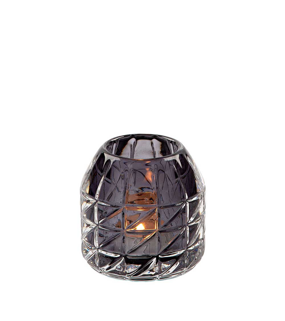 Photophore GLOSSY gris/violet