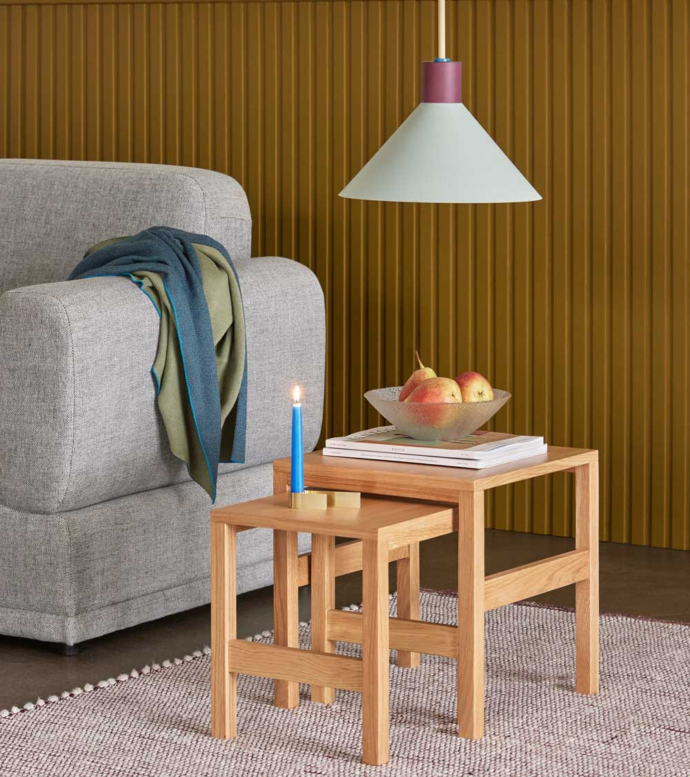 Bougeoir design en laiton