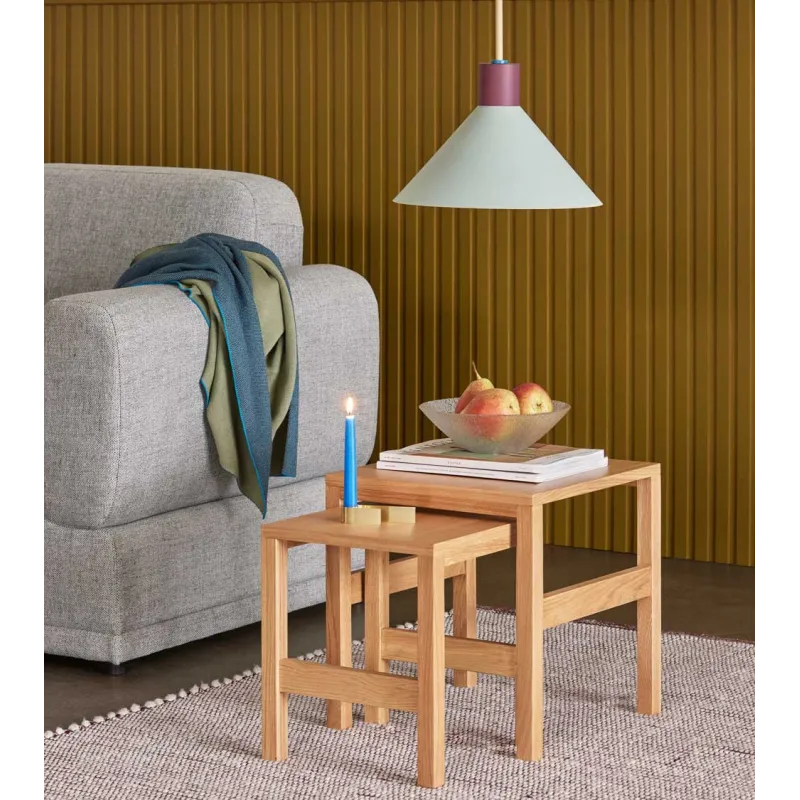 Bougeoir design en laiton