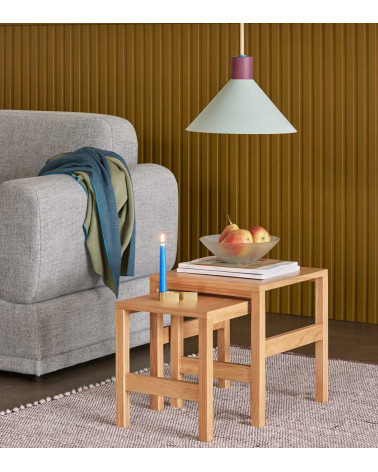 Bougeoir design en laiton