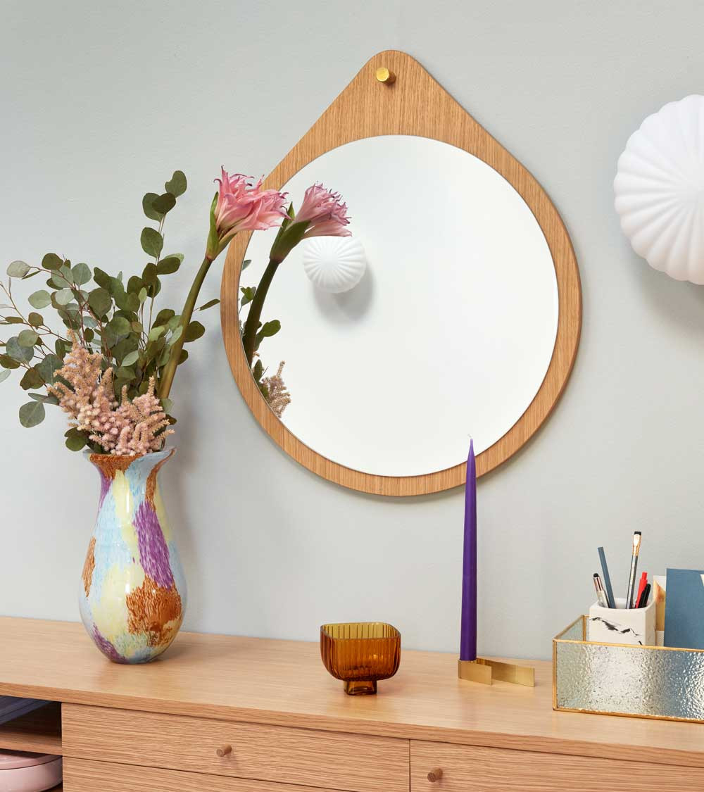 Bougeoir design en laiton