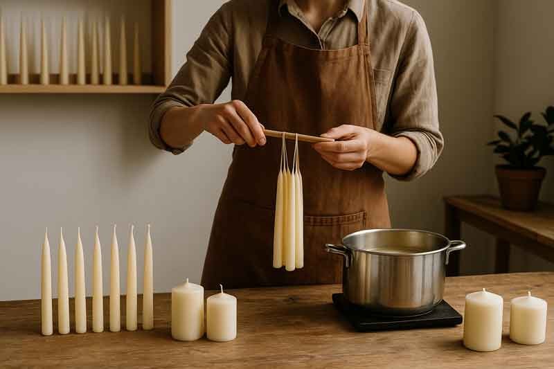 Bougie artisanale : pourquoi choisir l'artisanat français ?