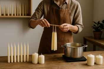 Bougie artisanale : pourquoi choisir l'artisanat français ?