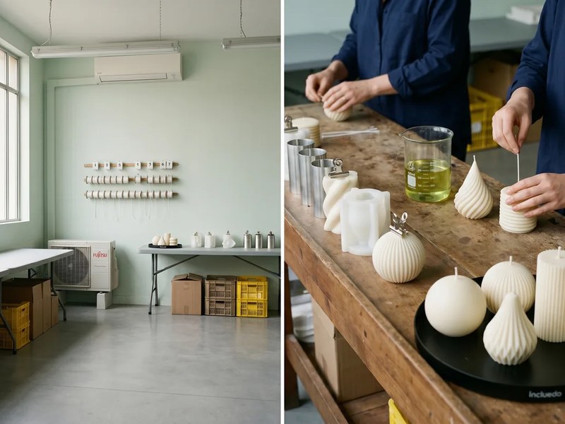 Bougie artisanale naturelle : critères de qualité, composition et fabrication re